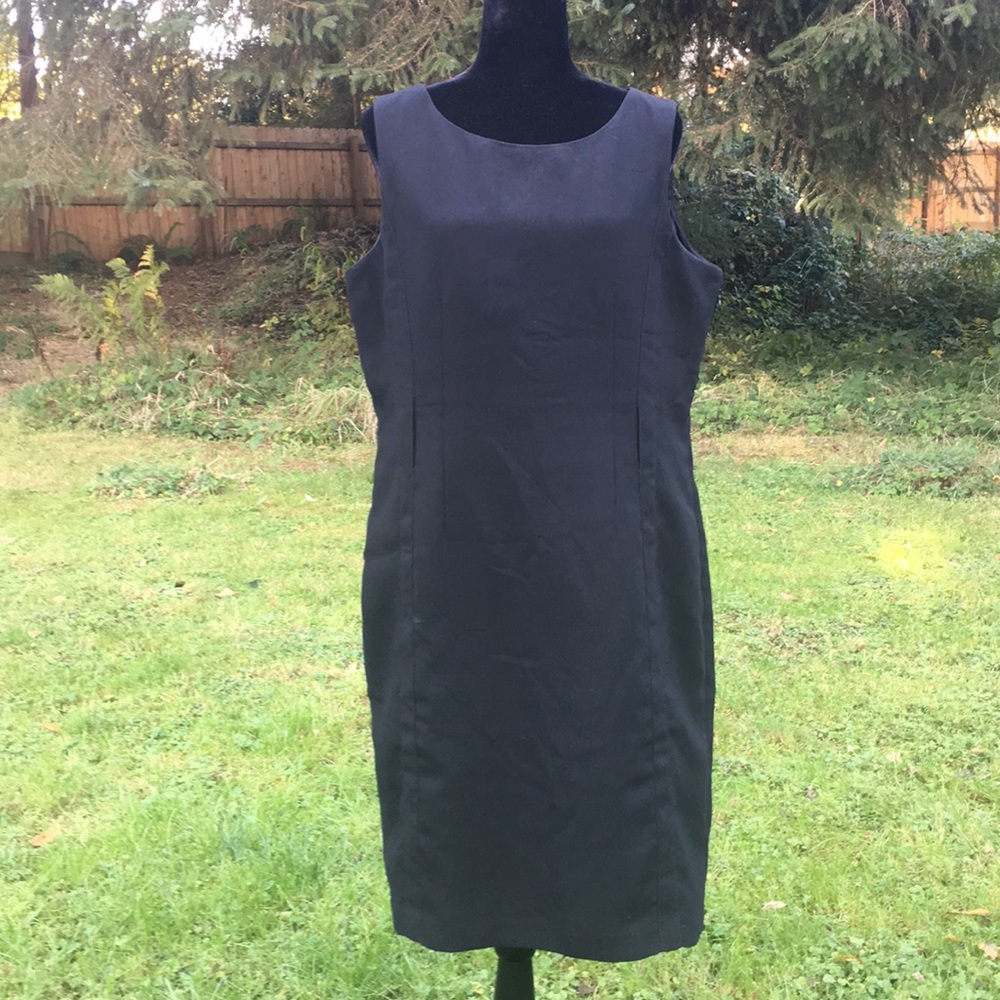 Calvin Klein Sleeveless Black Dress.